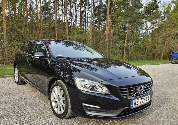 volvo v60 mazowieckie Volvo V60 cena 39900 przebieg: 291000, rok produkcji 2014 z Łomianki